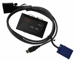 Rosewill 2-Port Slim Palmtop USB KVM Switch RKV-2U - £17.06 GBP