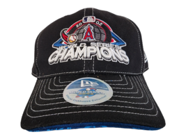 Vintage NEW ERA 2002 World Series Champions Anaheim Angels Los Angeles Cap Hat - £10.87 GBP