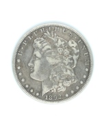 1892-S $1 Morgan Dollar Coin Very Fine VF Gray Color Nice Detail on Both... - $375.05