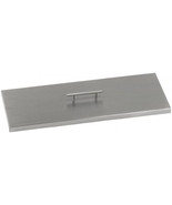American Fireglass 24 x 8 in. Stainless Steel Cover for Rectangular Drop... - $237.69