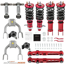 12pcs Coilovers Lower Control Arm Camber Kit for Honda Civic 88-95 Integra 90-01 - £291.59 GBP