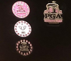 PGA Harding Park 2020 Championship Hat Clip and 3pc Ball Markers Bling - $16.72