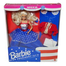 Vintage 1991 Barbie For President Gift Set Mattel Original Box # 3722 Toys R Us - £32.14 GBP