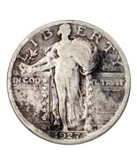 1927-S Argent Debout Liberty Quarts 25C ( Bon, G État) - €47,82 EUR