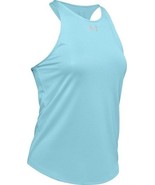 Under Armour UA Womens LARGE Qualifier HexDelta Tank Top, Blue Haze Runn... - €25,56 EUR