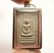 Phra Somdej Arahung Wat Mahathat 1955 Thai Buddha Siam Amulet Miracle Rich Lucky - £106.46 GBP