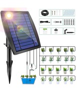 12 Timer Modes Solar Drip Irrigation System - Auto Drip Irrigation Kits,... - $44.99