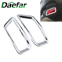 2Pcs/Set  ABS Chrome Rear Fog Lights Covers Trim for  3008 2013 2014 2015 Access - £72.76 GBP