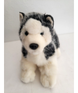 Russ Blizzard Plush Stuffed Animal Husky Puppy Dog Blue Eyes Toy Small - £12.05 GBP