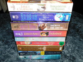 Paranormal Contemporary Romance lot of 9 Assorted Authors Paperbacks - £14.38 GBP