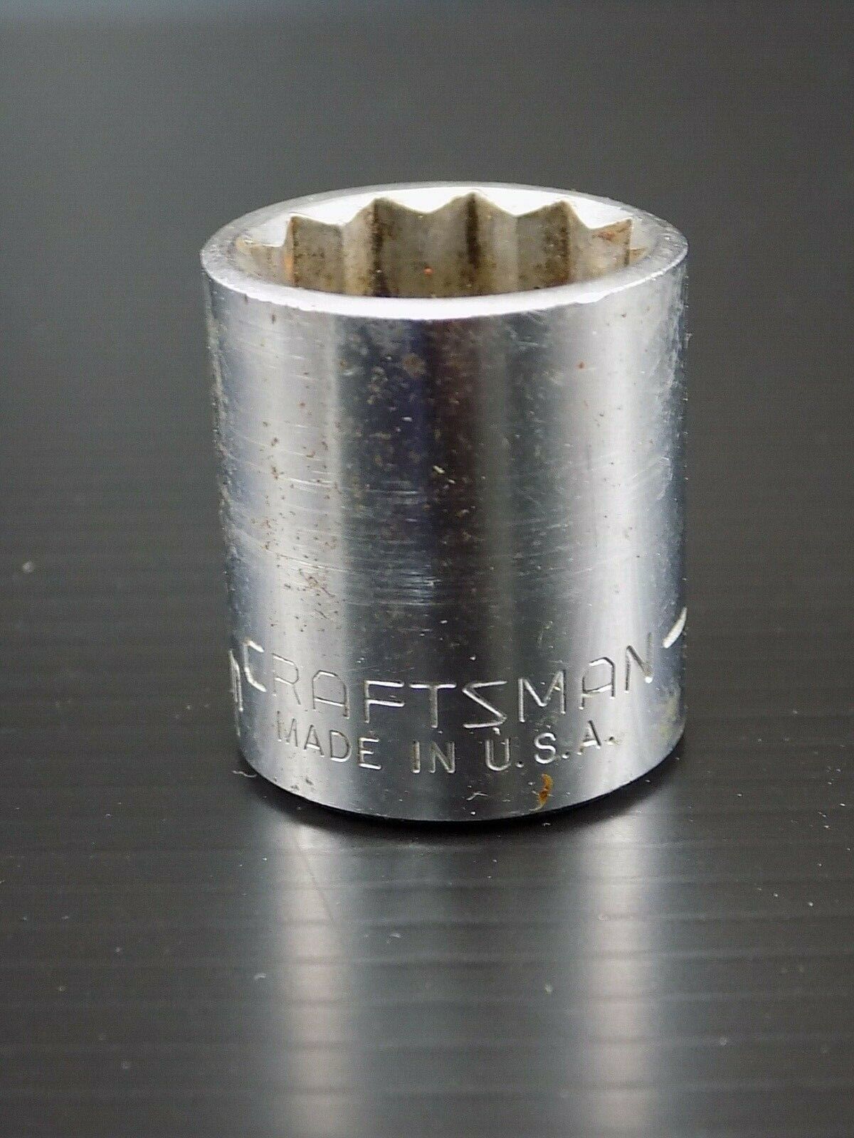 CRAFTSMAN 19mm SOCKET 3/8&quot; Drive EE Series 44308 12 point - $5.93