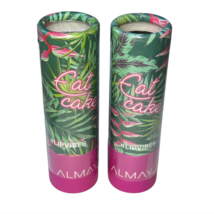 Almay Lip Vibes Cream Lipstick Eat Cake 320 0.14 oz Lot of 2 New Sealed - $14.99