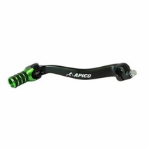 KAWASAKI KX450F 16-20 BLACK/GREEN kxf450 Apico Elite Gear Lever Pedal EN... - £21.63 GBP