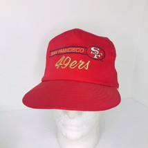 Vintage 90’s San Francisco 49ers NFL Football SnapBack Hat Annco Pro Model - £23.25 GBP