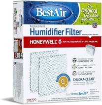 BestAir HW700 Honeywell Replacement Wick Filter, 2-Pack - £6.31 GBP