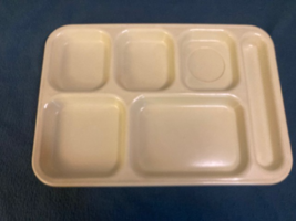 Vintage Dallas Texas Ware Melamine Tray Yellow School Cafeteria Lunch Ca... - $5.50