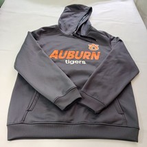 Genuine Stuff Auburn Tigers Men’s Gray Drawstring Hoodie Pullover Sweatshirt L - $20.78