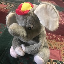 Chase International Gray Elephant Stuffed Animal 12&quot; - £19.08 GBP