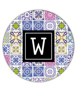 Mosaic Tiles Patchwork : Gift Coaster Pastel All Occasion Decor - $4.99
