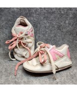 Vintage 90&#39;s LA Lights LA Gear Shoes Baby Shoes Pink White - £29.57 GBP