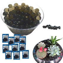 Water Beads Black Marbles for Plants Vase Fillers Event Decoration Centerpieces - £6.22 GBP+