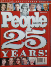 PEOPLE Weekly March 1999: Special Anniversary Issue, 25 years! - $12.95