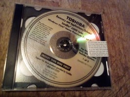 Toshiba Recovery and Applications/Drivers Disc Satellite A300D 2008  Sealed - $35.59