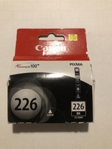 Genuine Canon Pixma 226 Black Ink Cartridge CLI-226BK - New Sealed Damag... - $9.49