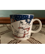 Vintage ARABIA FINLAND Moomin Mug CHRISTMAS GREETING (1997-2002) Coffee Mug - £310.77 GBP