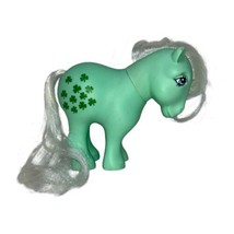 My Little Pony Minty Green Shamrock 3 Leaf Clovers Irish Hasbro 2007 Whi... - £17.47 GBP