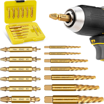 Small Screw Extractor Set, 13 PCS Stripped Screw Removal Tool, HSS 6542 ... - $24.84