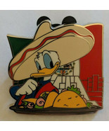 Disney Donald Duck in Mexico EPCOT Food &amp; Wine Festival Limited Release Pin - $13.86