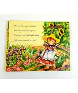 Vintage Sifo Nursery Rhyme Puzzle Mary Mary Quite Contrary Tray Inlay 9Z... - $8.99