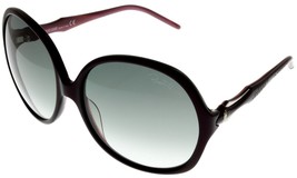 Roberto Cavalli Sunglasses Women Grey Purple Oversized Round RC657S6 83B - £81.47 GBP