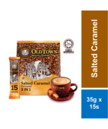 OLDTOWN White Coffee 3 in 1 Salted Caramel Flavored Instant Coffee 30 St... - £35.02 GBP