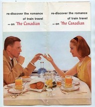  The Canadian Name Train Brochure 1964 Canadian Pacific Railroad  - £21.70 GBP
