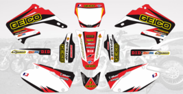 332 Mx Motocross Graphics Decals Sticker For Honda Cr 125 Cr 250 2004-2012 - £69.62 GBP