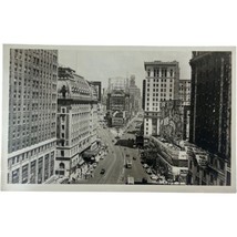 Vintage Real Photo Postcard Times Square NY NYC Mid Century RPPC - £7.57 GBP