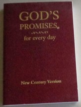 God&#39;s Promises For Every Day - Soft Cover - 1996 - VGC - NICE INSPIRATIO... - £7.00 GBP