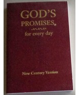 God&#39;s Promises For Every Day - Soft Cover - 1996 - VGC - NICE INSPIRATIO... - £7.09 GBP