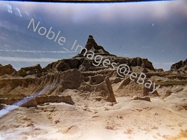 1950 Badlands National Monument South Dakota Red-Border Kodachrome Slide - £4.29 GBP