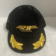 RW Mens Racing Indycar Braided Snapback Hat Cap - $192.17 MXN
