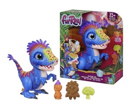 Furreal Munchin Rex Blue Baby Dino Interactive Robotic Pet Dinosaur Toy -SALE - £45.47 GBP