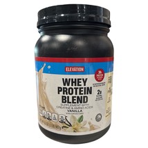 Elevation Whey Protein Blend Supplement Vanilla Flavor Sealed 32oz Exp 2... - $24.73