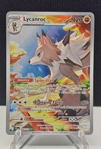 Lycanroc 166/159 Journey Together Holo Full Art Illustration Rare Pokemon - $11.87