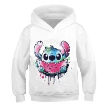 Kids Stitch Hoodies Spring Autumn Fashion Children Long Sleeves Cotton S... - £49.58 GBP