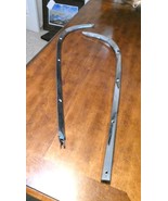 1955-1956 Chrysler Imperial L &amp; R Lower Dash Trim Pair Chrome - $69.30
