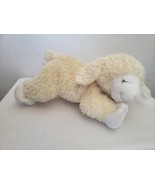 Target Gund Lamb Easter Plush Stuffed Animal Yellow White Green Collar G... - £19.45 GBP