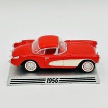 1956 Corvette 1/43 DANBURY MINT &quot;50 Years of Corvette&quot; Red Muscle Car - £15.63 GBP