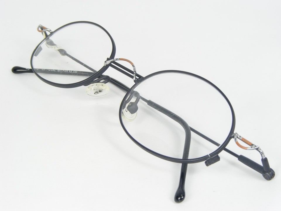 Vintage Four You 4U 2719 B1 MATT BLACK UNIQUE EYEGLASSES GLASSES 44-20-135mm Item image 3